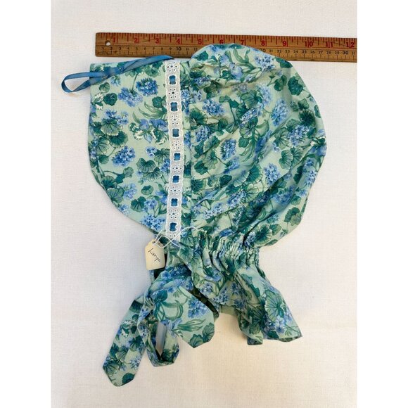Womens Pioneer Bonnet Prairie Girls Floral Vintage Historical Kids Bonnet READ - Picture 10 of 10